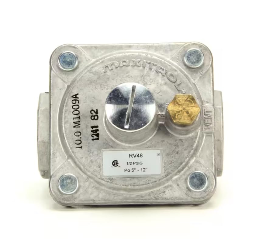 Fits Bakers Pride 1241 12A04 Pressure Regulator, Propane, 3/4" for 101, D-125, DS-805