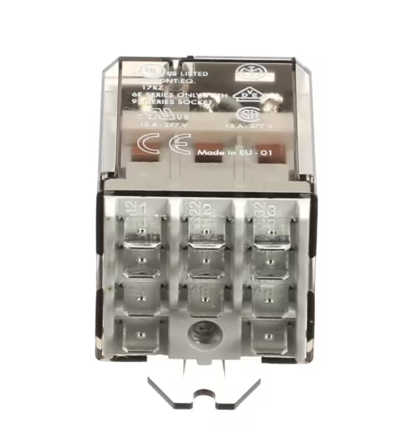 Fits Electrolux Professional 62.83.8.120.0000 H 48 Relay, 16 Amp, 120V Coil for 727092