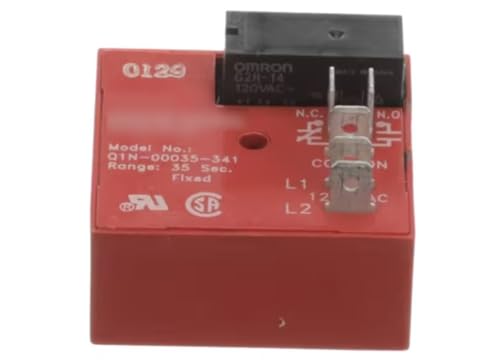 Fits Keating Q1N-00035-341 Timing Relay, 30 Second Delay Fryer for 14IFM, 18 & 20 IFM, 2000