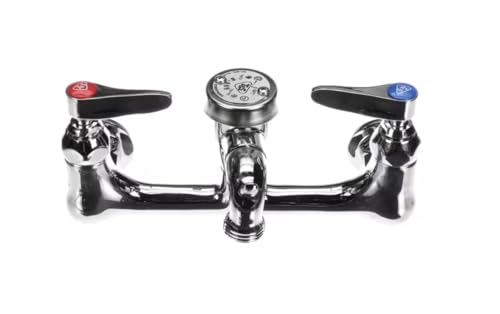 Fits T&S Brass B-969 Wall Mount Service Sink Faucet, 8', Polished Chrome, B-0674-POL
