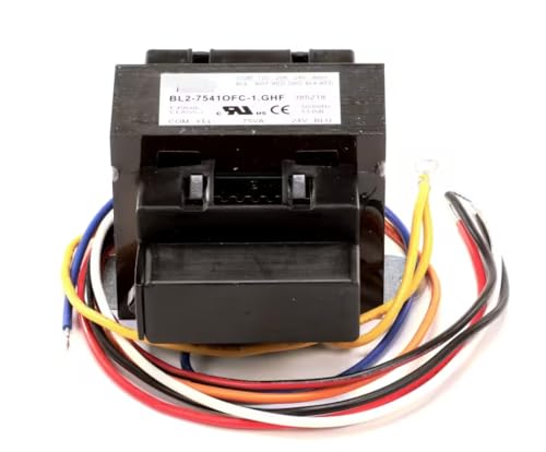 Fits Accurex BL2-7541OFC-1.GHF 385218 E496606 Class 2 1335B Transformer, 120/208/240/480 to 24 Volt, 50/60HZ, 75VA for XKC-CV, XKC-DCV