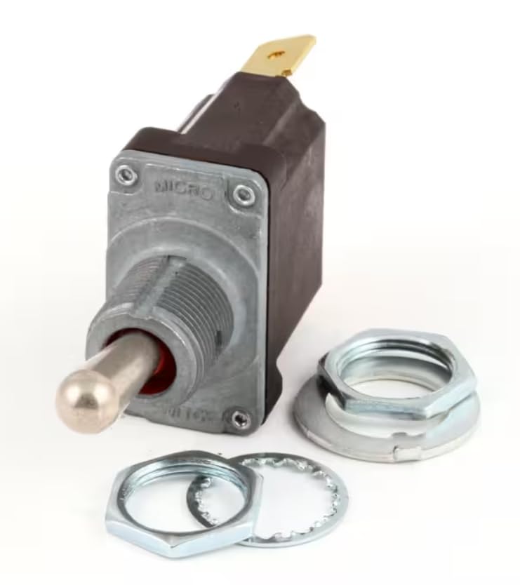 Fits AccuTemp 1032 L191 Toggle Switch, 2 Position, SPST for S62083D120