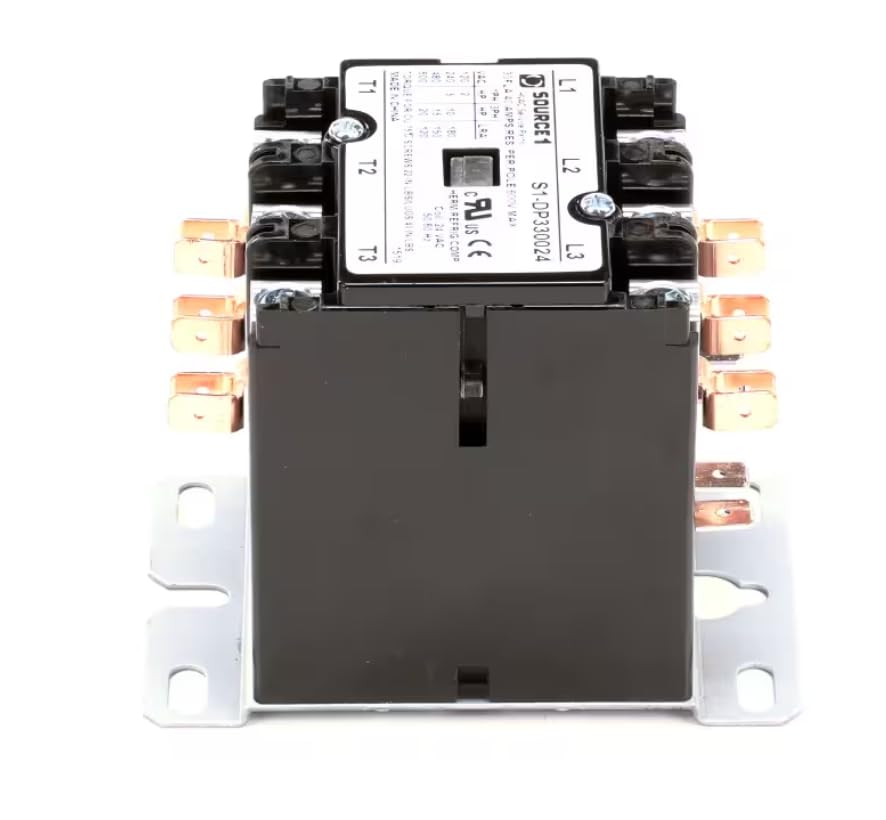 Fits York 1519 Contactor, 24 Volt Coil, 50/60HZ, 30 Amp, 3 Pole