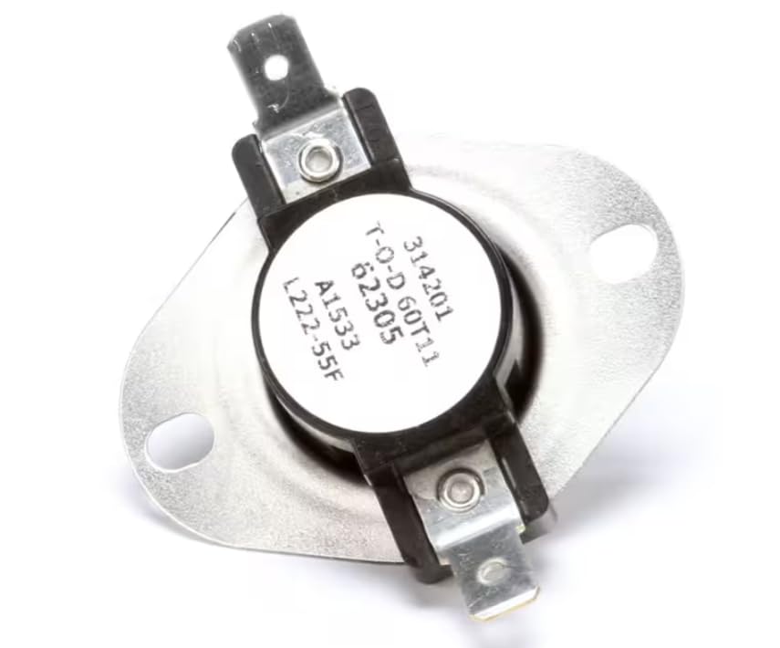Fits Crathco T-O-D 60T11 A1533 L222-55F Thermostat, Hi Temp Limit for BREW10, FDD2500-1-3A-B, GNB-21H
