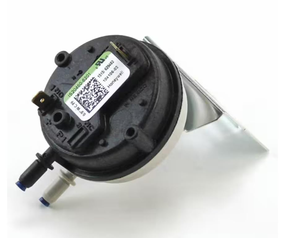 Fits Lennox IS20460-6201 1515/629482 Pressure Switch with Bracket, .90" Water Column, SPST