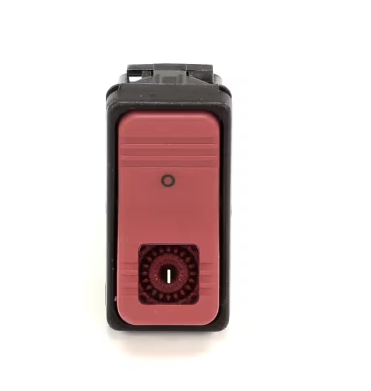Fits Pitco 1718 R Switch, Rocker, DPDT, Red LED Light