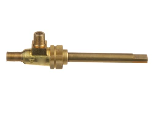"1/2 PSI 65 mbar 1/8 in Brass Long Stem SCB/VCC Burner Valve for Vulcan Hart SCB25, SCB30, SCB36"