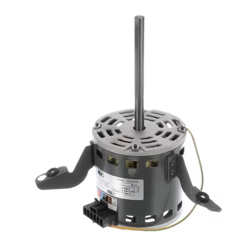 Fits International Environmental Corporation J1215120623 Motor, Direct Drive, 208-230V, 60HZ, 1075RPM/3 Speed, 1/5HP for MPY, MXY, MUY