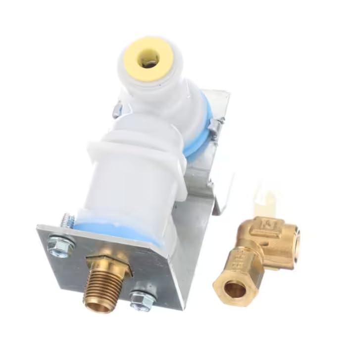 N K-78618 W10801937 T-1 358C20 Solenoid Valve, Single Coil, Water Inlet, Refrigerator