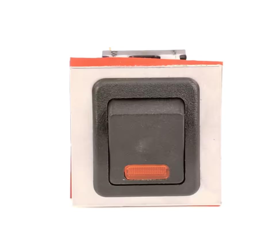 Fits Garland K2ABHFDABA 10.1A 125/250VAC Switch, Rocker, DPST, Lighted Amber, On/Off