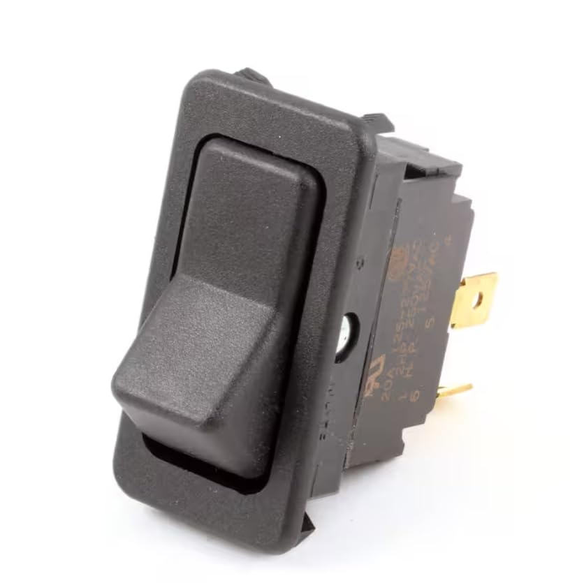 Fits Food Warming Equipment 1210 20A 125-277VAC 2HP 250VAC 1 H.P. 125 VAC Switch, Rocker, DPST, 125/250V for C Series, E Series, ETC-HD Series