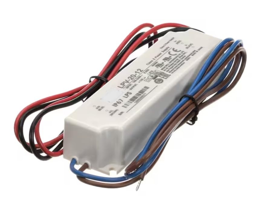 Fits Low Temp Industries IP67 GB89269277 Driver, LED, 120V/12VDC, 20W