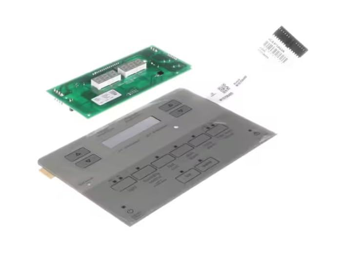 710511-02 W10708470 SW01 200815 0345 Control Board & Overlay, Dispenser, Refrigerator