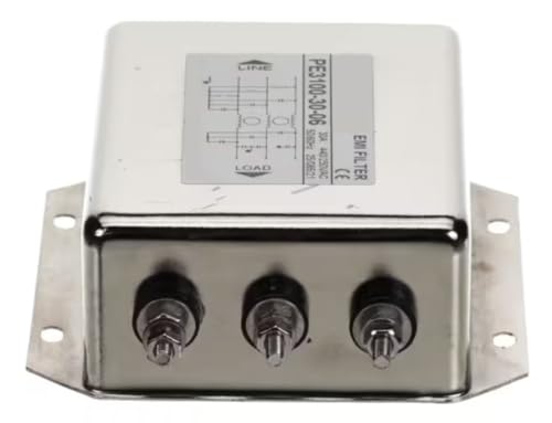 Fits Fetco PE3100-30-06 30A 50/60HZ 440/250VAC 25/085/21 EMI Filter, Three LINE 30A, 25 for CBS-1132-XV+, CBS-2152XTS