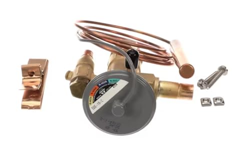 Fits Hillphoenix 53-60 SC/PC 26724-1-0 EGSE-1/8-C 4224 Expansion Valve/TXV Kit, 3/8" ODF Inlet, 1/2" ODF Outlet, 5FT Capillary