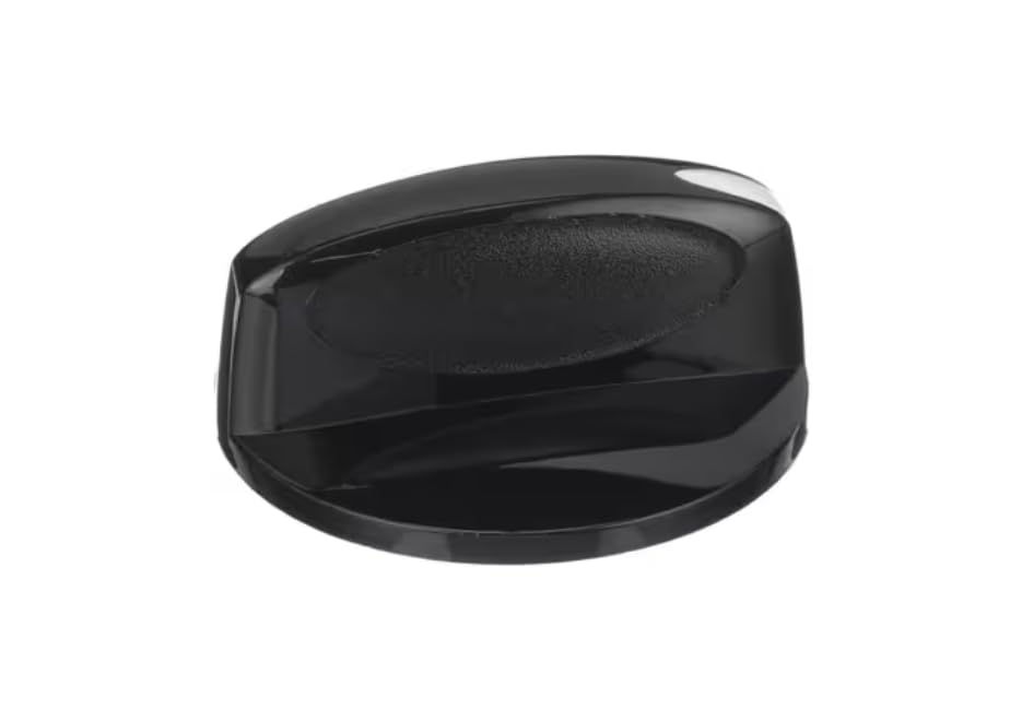 KIP 6T72 Knob, Burner, Black