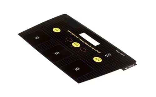 Fits Wilbur Curtis WC-39606 Label/Overlay, User Control Module, PCGT3