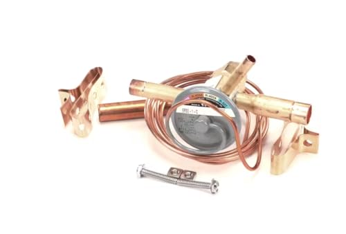 Fits Randell ERCE-1-C 43-60 SC/PC Thermo Expansion Valve, ERSE-1-C, 3/8" x 1/2" x 1/4" for BC-510WT, BC-918RI