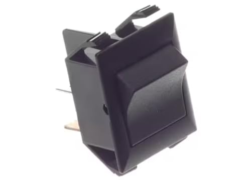 2500H11E 2445 Switch, Rocker, DPST, 125 Volt, 16 Amp, Black 02.19.303.00