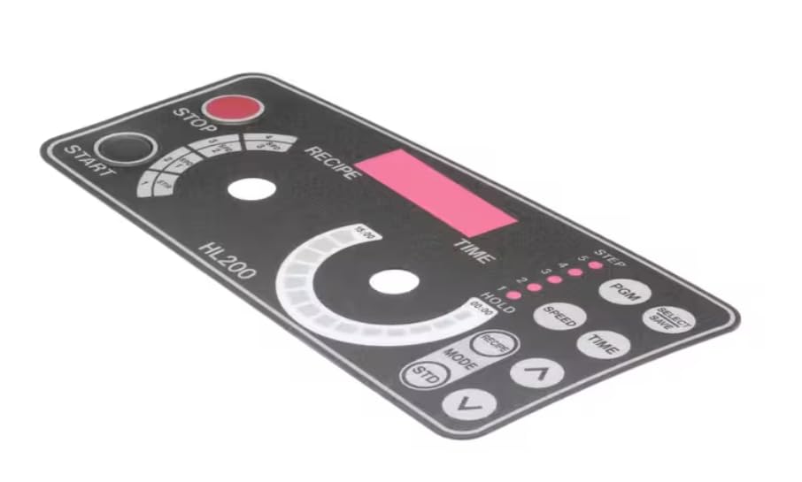 Fits Hobart HL200 Overlay, Recipe Timer Using 4-Position Speed Selector, HL200 for HL200 (CFA), HL200C, HL200