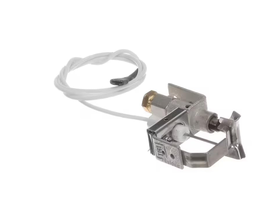 Fits Utica-Dunkirk 1511 Q3481B1065 2520 Pilot Burner with Ignitor & 24" Wire, Natural for D250-1000W, D250-1100W, D250-1200W