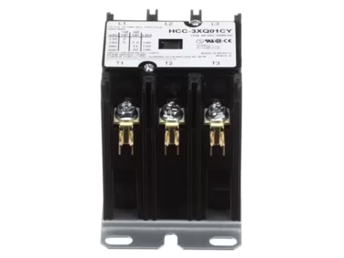 Fits Reznor HCC-3XQ01CY M2423 A Contactor, 3 Pole, 24VAC 50/60HZ Coil, 25 FLA for PDH 125, PDH 75, PDH 100