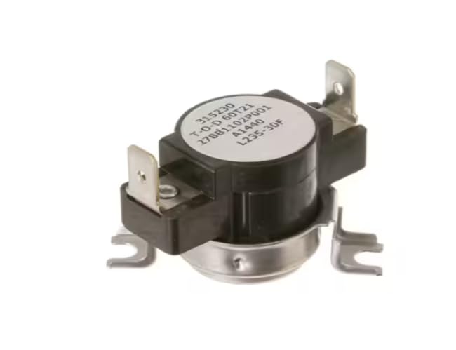 278B1102P001 D2127 L235-30F Thermostat, Safety, Left, Dryer for GUD24ESSM0WW, GUD24ESSM1WW, GUD24ESSMWW