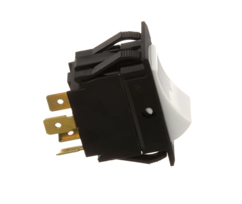 10A 250VAC 15A 125VAC 1716R 120V 4 Tab Rocker Switch for Southbend B32A-171, B32D-171, B32N-170