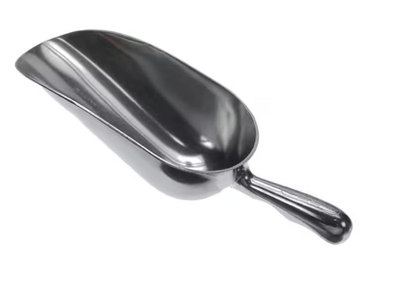 23oz 4 Scoop, Cast Aluminum, 24 Oz., One-Piece, 8" X 4" Bowl 46892