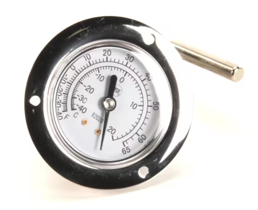 R2020 Thermometer, Dial, F, 500 Series Display Cases for 549-OR