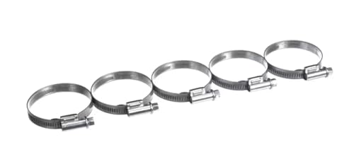 Fits Rational NORMA 35-50 Hose Clamp, Worm Wheel, 32-50MM, Pack of 5 for LM100AE-AXXXX, SCCXS60