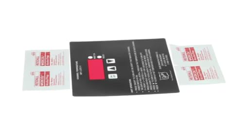 Fits Duke 6818 Overlay Kit, Mylar, DZ Control, Taco Bell for HDC3, Taco Bell Dual-Line Counter, HDC6