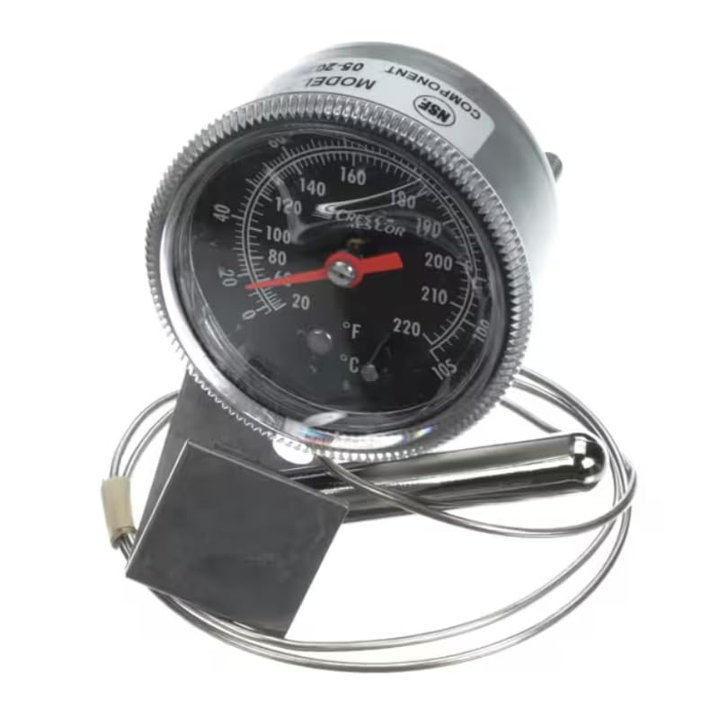 Fits CRES Cor HU 05-2020 Thermometer Kit, Analog, Hot Cabinet for 120PH1836D, 120PH1836D208, 120PH1836D240