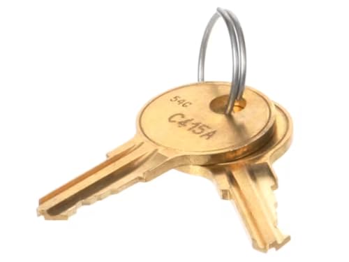 Fits Norlake C415A 54G Keys, Fort Lock, Set of 2
