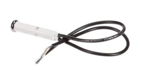 Fits Duke E137733 Pilot Light, Oven Ready, 125V, w/Tinnerman Clip, Amber Lens, Convection Oven for 613Q-G2V, 613-G2V, 613-G1XX