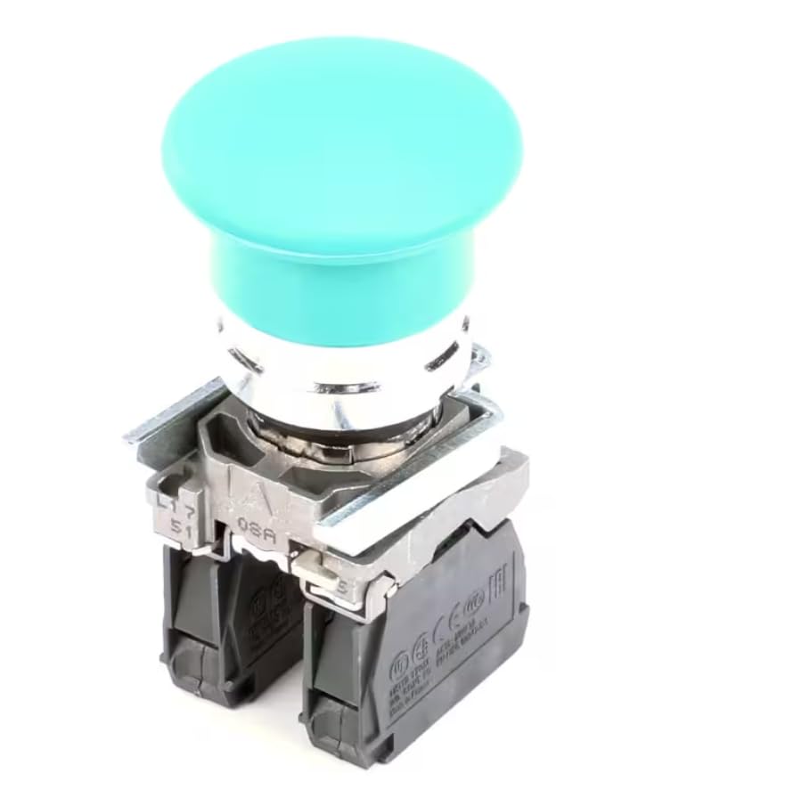 Fits Rondo 17514 10A Switch Assembly, Push Button, Green