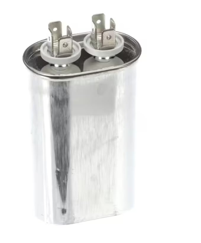 Fits Wells 1017 E136401 C22.2 NO. 190 10uF+/-5% 370 VAC(VCA) 60/50HZ POC10 Run Capacitor, Oval, 10µF, 370VAC, 50/60Hz, 85 Degrees C for WV-48FB, WVU-48, WVU-96