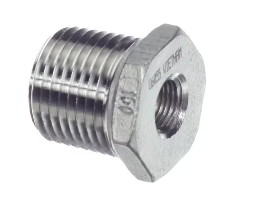 Fits Champion U6055 Reducer Bushing, 1/2" Outside NPT x 1/8" Inside NPT, Stainless Steel for 100 PRO, 100 PRO-HR, 100 PRO-VHR