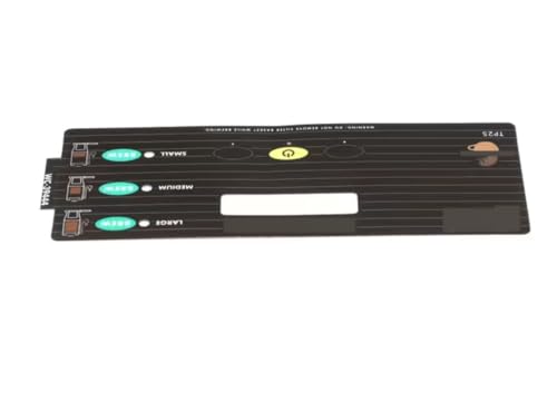 Fits Wilbur Curtis TP2S WC-39444 Label/Overlay, Control Module, 3 Batch for TP15S10A1500, TP15S10A1100, TP2S