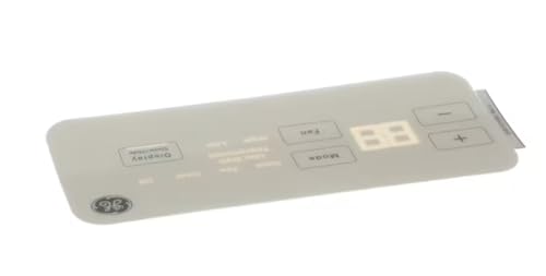 293D1121P001 Rev 4 Display Overlay, Heater-Air Conditioner Combo for AZ65H15EADW2, AZ65H12EAC, AZ65H07DACW1