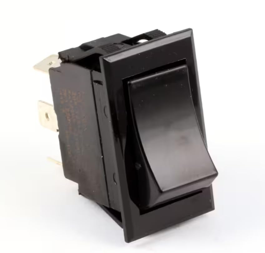 Fits Southbend Range 1227 R 20A 125-277 VAC 1-1/2HP 125VAC 2HP 250VAC Switch, Rocker, On/Off/On, DPDT for 171A, 171D, 234R