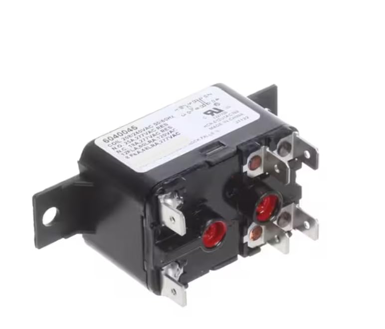 Fits Master-Bilt 6040045 J1122 E227250 Fan Relay, 208/240 Volt Coil, 50/60HZ, 25 Amp