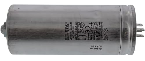 Fits Alliance Laundry Systems MAB MKP 160/330/773 MKP 160 08VN17 Capacitor 160Mfd Mp Pkg for DC40NC2, HC35EC2, HC35MC2