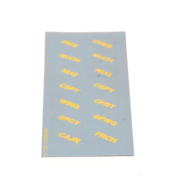 Fits Pitco A6084501 REV A Label/Overlay, Computer, MEMG14 for MGII