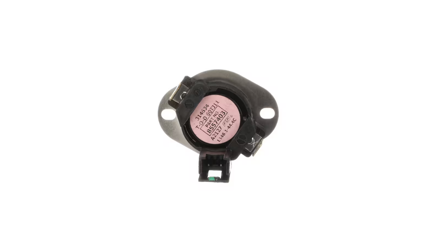 Whirlpool 314634 T-O-D 60TJ11 Hi Limit Thermostat, L146.1-44.4C, 60TJ11, Dryer