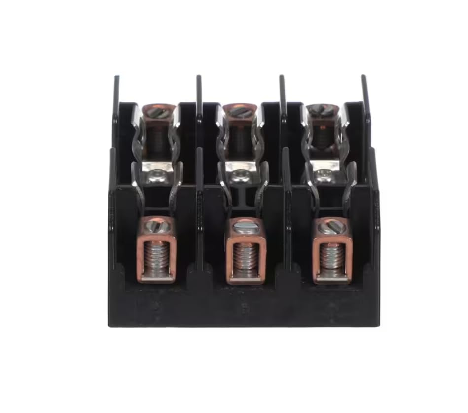 Fits Henny Penny G30015-3C 63178 430P 47235 N44 Fuse Block, 600 Volt, 15 Amp, 3 Pole for FPG-221