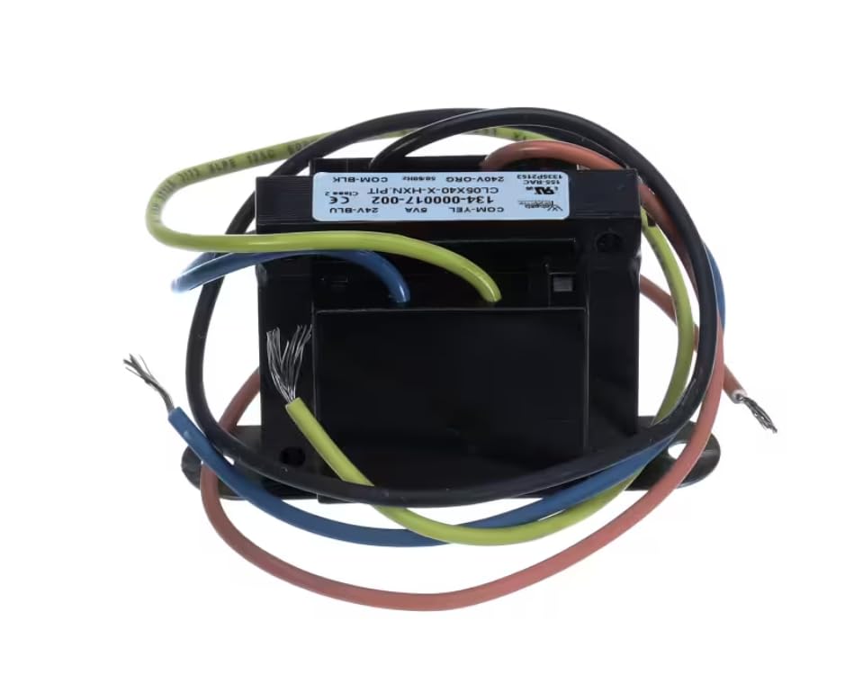 Fits Pitco 155-RAC 1335P2153 3173 E73051 Transformer with Wire Leads, 240 to 24V, 50/60HZ, 5VA for TB-SG14, SRTG, SFSG18