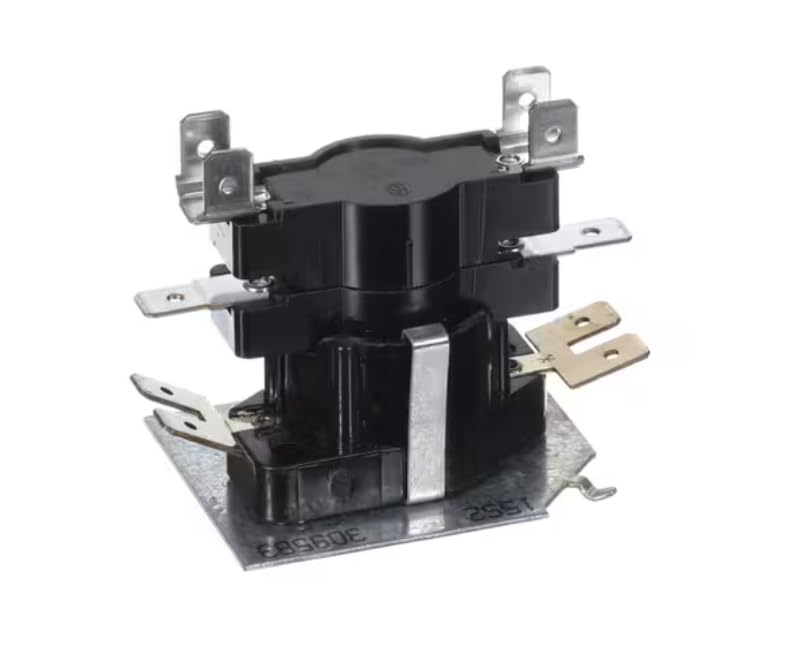 Fits Lennox 15S2 H1-60 C1-45 14B0501 15S2 309583 Sequencer/Relay, 24V, Normally Open, DPST for ECB29-20-04, ECB9-26-311-01, AHEBC15CB-01