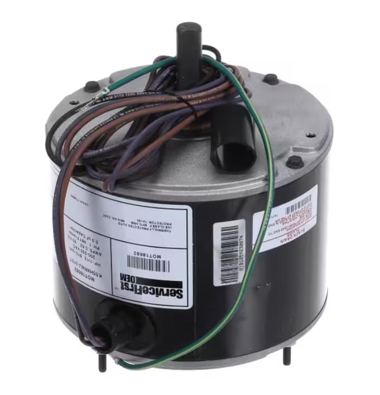 Fits Trane C23C ServiceFirstOEM™ Made in Mexico Motor, 200-230 Volt, 1PH, 1/12HP, 810 RPM