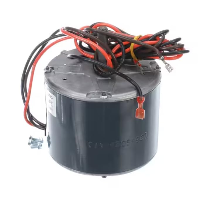 Fits Rheem U965S5000783 CPN 51-100998-30-01 U965S 24X327221 Condenser Motor, 208-230/220-240V, 60/50HZ, 1PH, 1075RPM, 1/3HP for RJNL-A036CL000, RJNL-A036CM000, RJNL-A036DK000